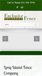 Mobile Screenshot of exclusivefence.com